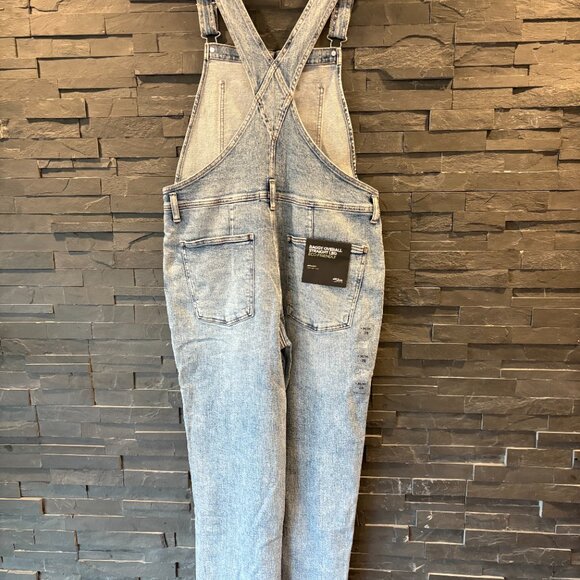 Silver Baggy Overalls (Straight Leg) Brand New with Tags- Women's 28 (Medium) - Picture 5 of 8
